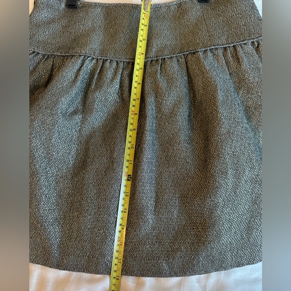 Banana Republic Metallic gold Tweed A-Line Skirt – Size 4 - Picture 5 of 6